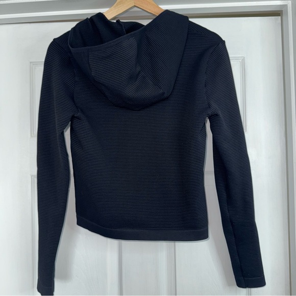 Vuori Waffle Seamless Black Zip-Up Hoodie S - Picture 6 of 6